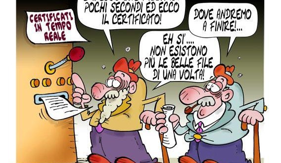 vecchietti in coda